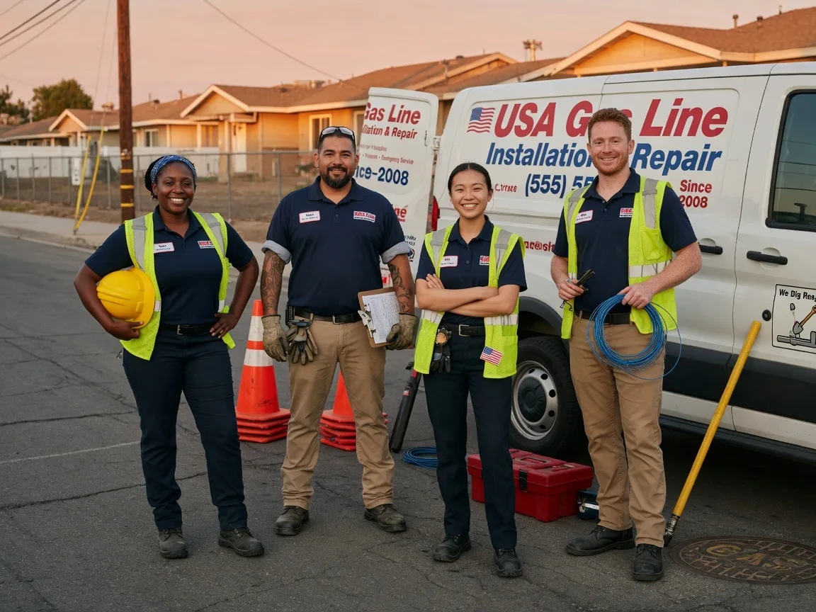 Gas Line Installation company in Wheeler, MI